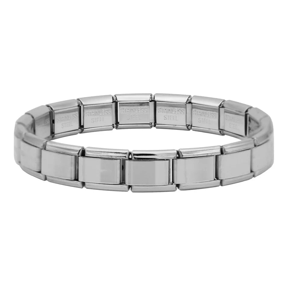 Stainless Steel 13mm Nomination Starter Bracelet(18 Links)