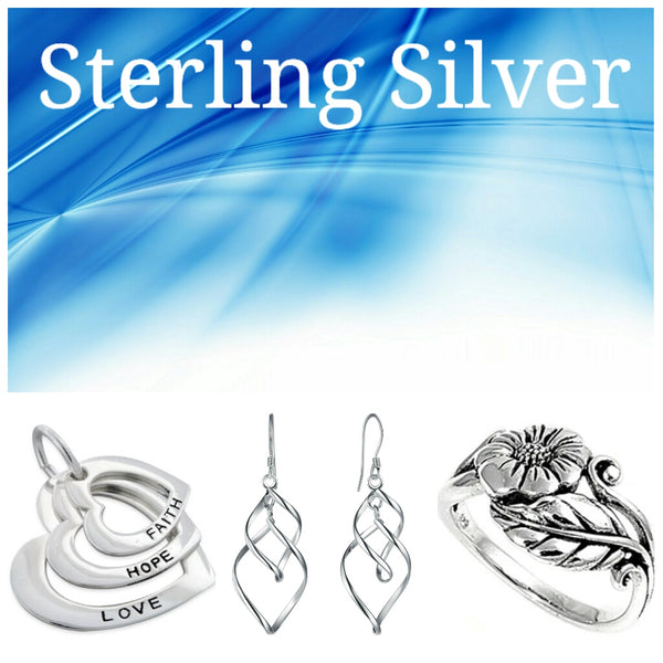 Sterling Silver Necklace &amp; Bracelets