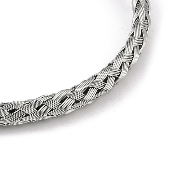 Stainless Steel Razor Bangle