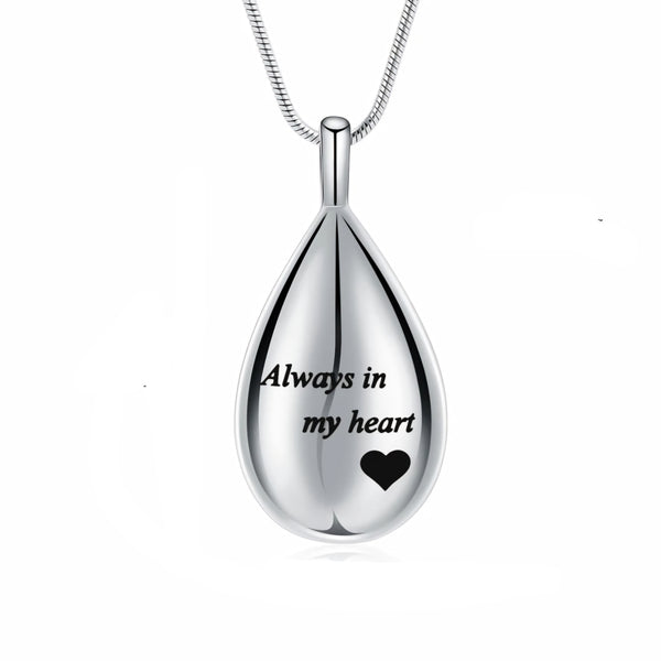 Tear Drop Keepsake Urn Necklace