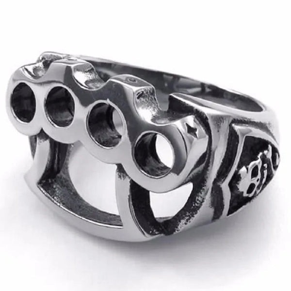 Stainless Steel Knuckle Buster Ring