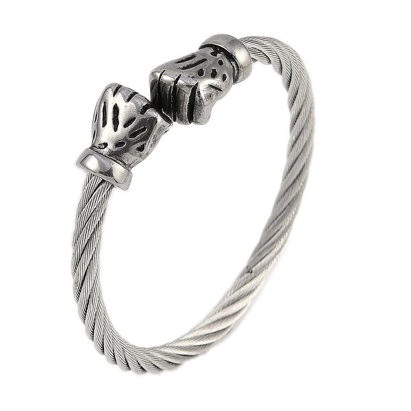 Stainless Steel Fist Bangles