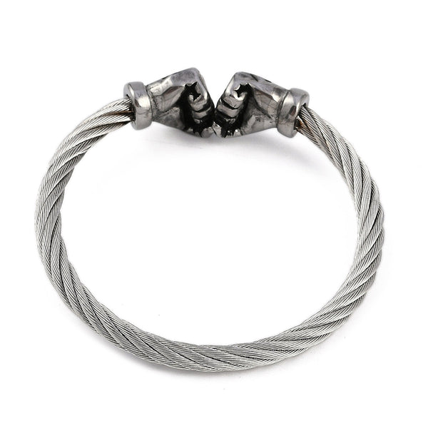 Stainless Steel Fist Bangles