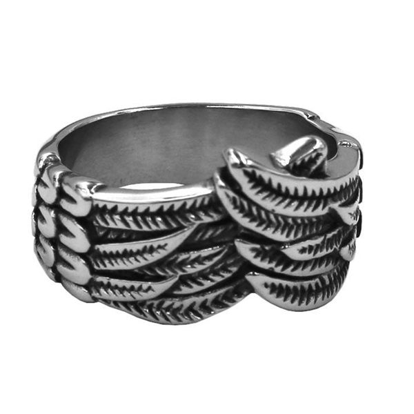 Stainless Steel Protection Wings Ring