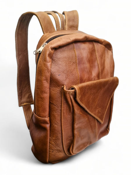 Leather Back Pack