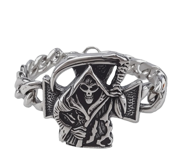 Grim Reaper  Bracelet,Stainless Steel
