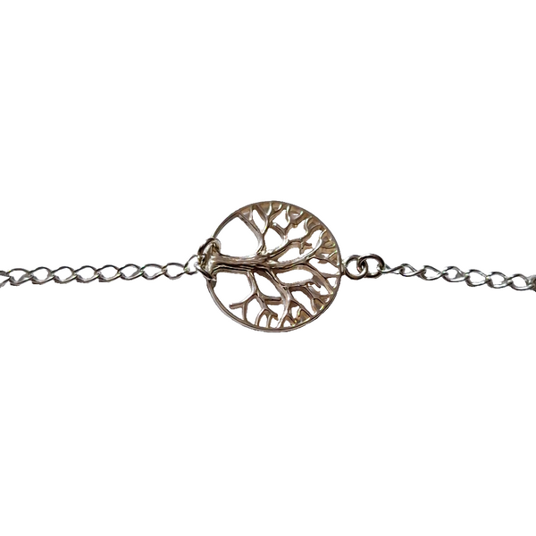 Sterling Silver Tree of Life Bracelet