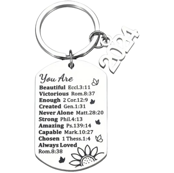 You Are Enough Keychain