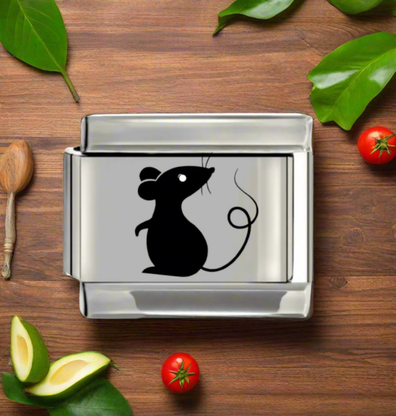 Stainless Steel Ratatouille  Link Charm