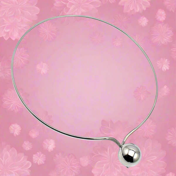 Stainless Steel Choker Chain with Ball