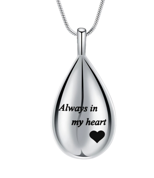 Tear Drop Keepsake Urn Necklace