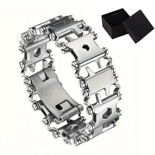 29 in 1 Stainless Steel Tool Bracelet