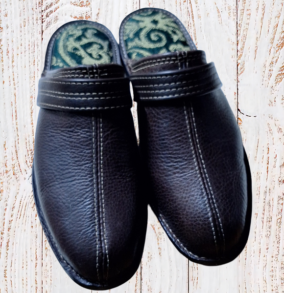 Genuine Kudu Leather Handcrafted Custom Padded Slippers