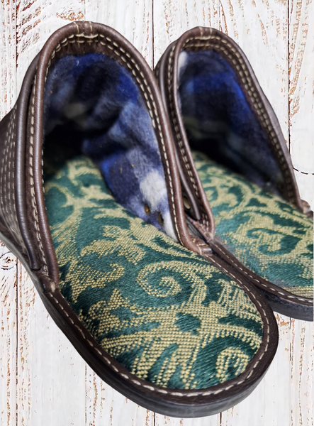 Genuine Kudu Leather Handcrafted Custom Padded Slippers