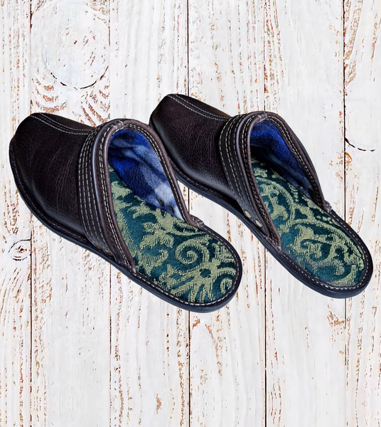 Genuine Kudu Leather Handcrafted Custom Padded Slippers