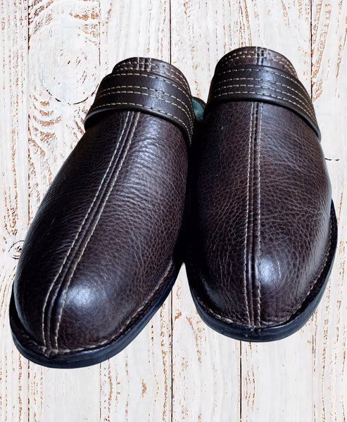 Genuine Kudu Leather Handcrafted Custom Padded Slippers