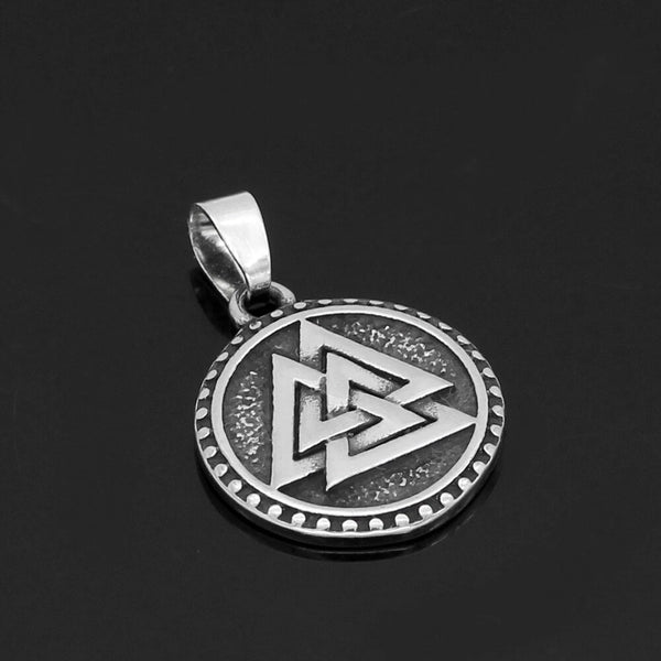 Viking Rune Coin Necklace