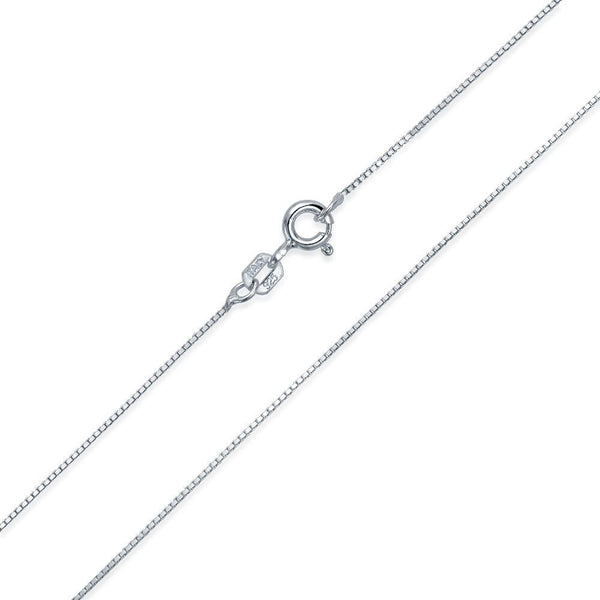 Stainless Steel 1mm Box Chain Necklace