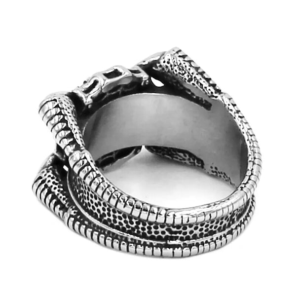 Stainless Steel Skull Dragon Claw Bike Chain Ring