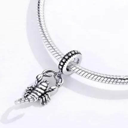 Sterling Silver Scorpion Charm