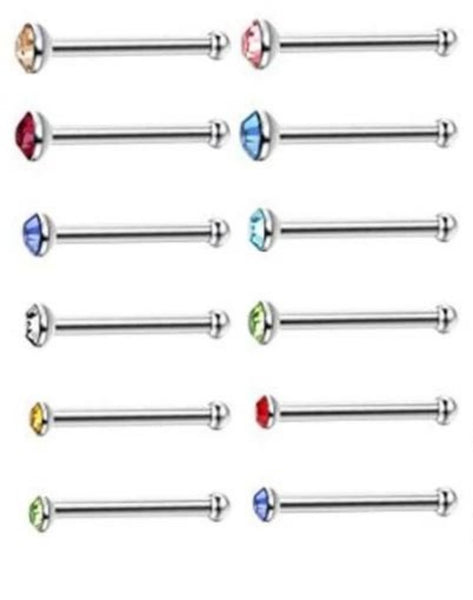 Stainless Steel Nose Studs