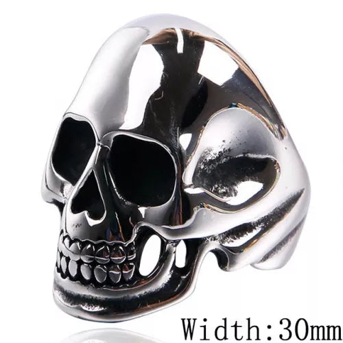 Stainless Steel Skull Ring