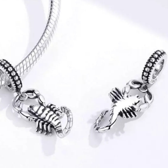 Sterling Silver Scorpion Charm