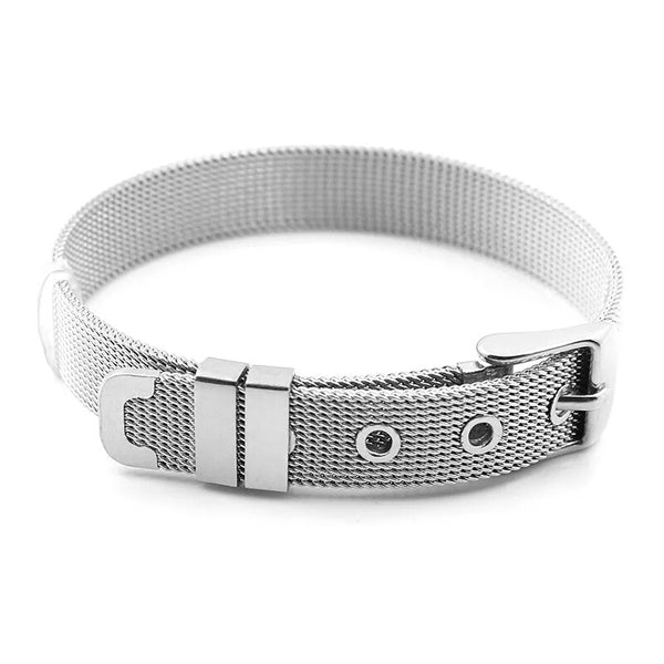 Stainless Steel 9mm Mesh Bracelet