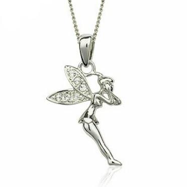 Sterling Silver Tinkerbell Necklace