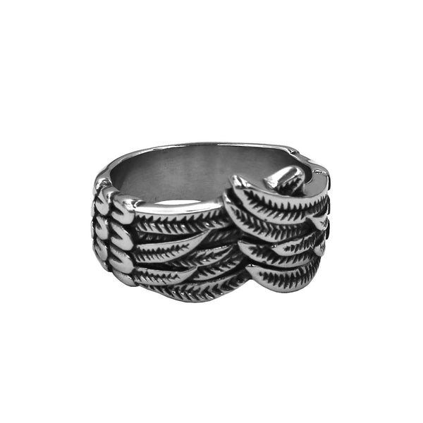 Stainless Steel Protection Wings Ring