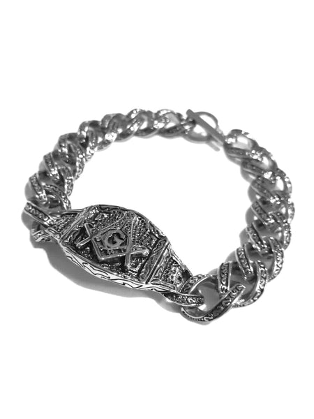 Stainless Steel Masonic  Bracelet