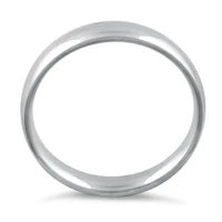 3mm Sterling Silver Plain Wedding Band