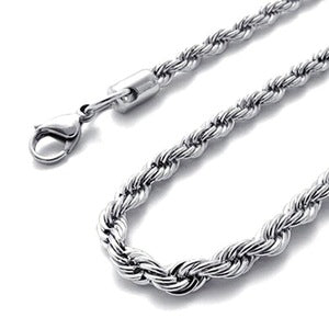 Stainless Steel 5mm Rope Chain