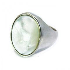 Stainless Steel MOP Shell Ring