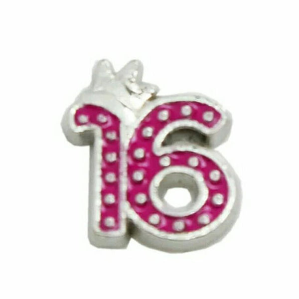 Sweet 16 Floating Charm