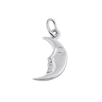 Sterling Silver Crescent Moon Necklace