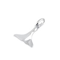 Sterling Silver Whale Tail Necklace