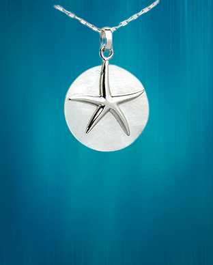 Sterling Silver Starfish Necklace