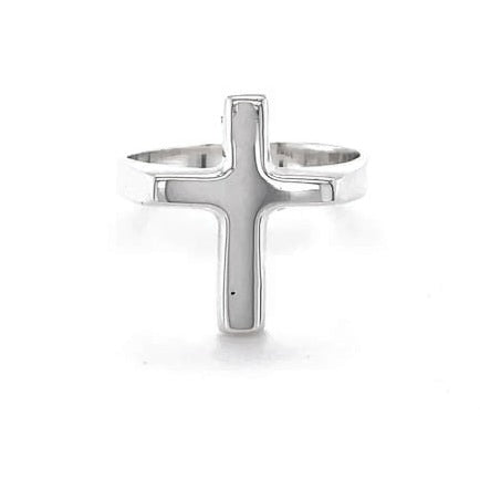 Sterling Silver Cross Ring